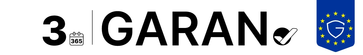 GARAN – jamstvo proizvođača 3 godina – 7E-G1